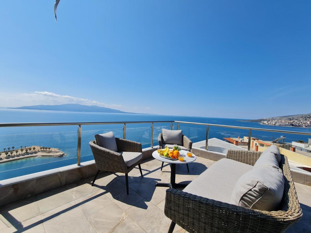 Infinity Sea View Penthouse Lejlighed Sarandë Eksteriør billede