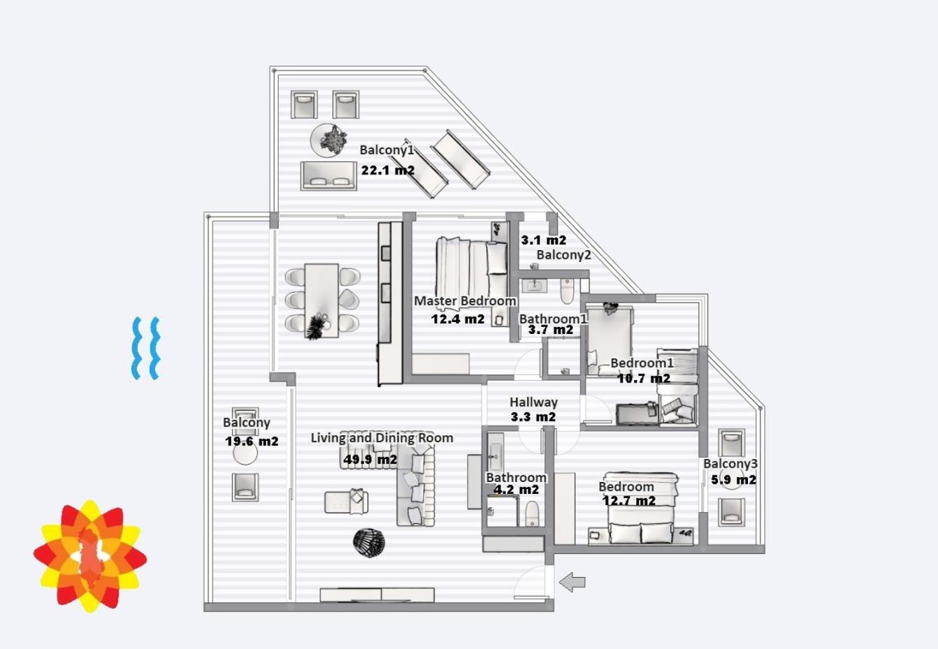 Infinity Sea View Penthouse Lejlighed Sarandë Eksteriør billede
